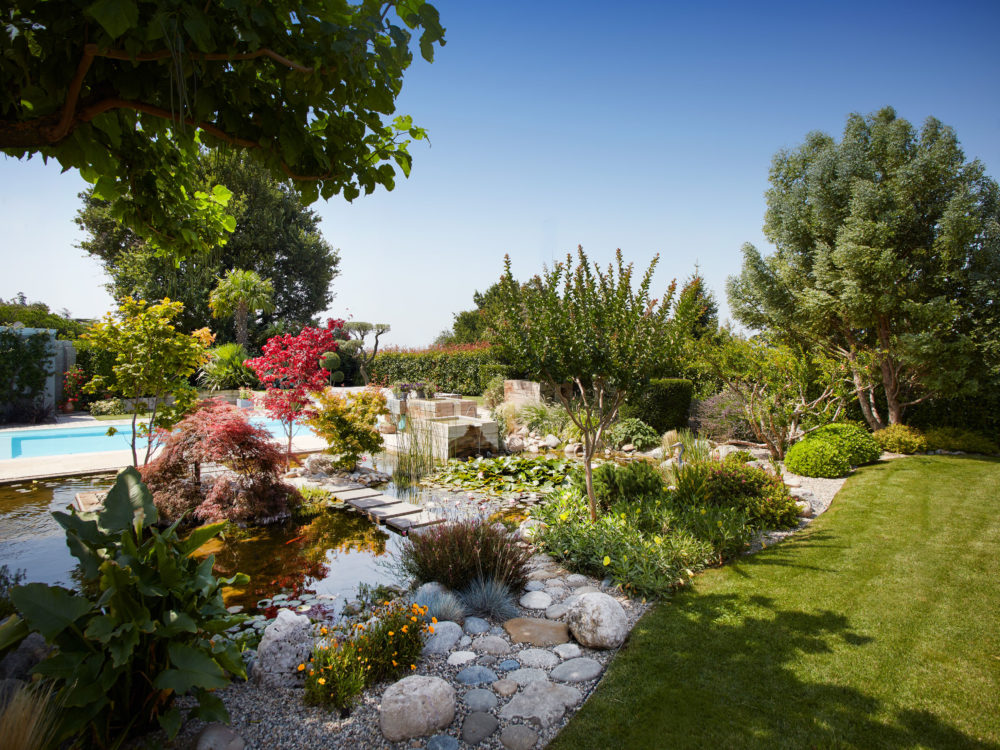 jardin japonais à portes les valence - Cédric Pierre Paysage