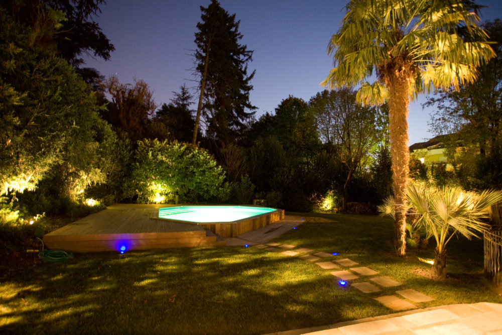 installation éclairage jardin paysagiste valence