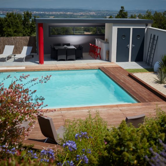 Piscine Pool House - C2S Maçonnerie