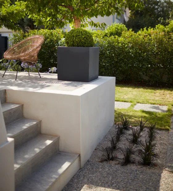 Aménagement avec une ambiance contemporaine