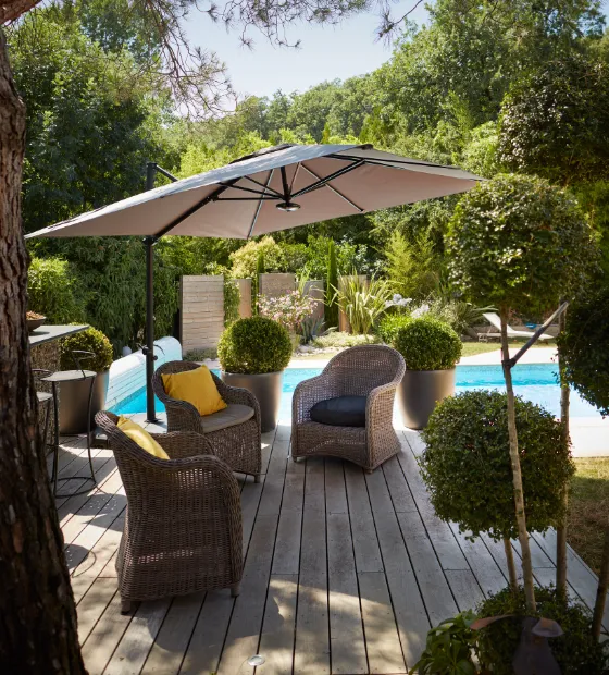 Aménagement jardin trame de vie dans l'ambiance intemporelle