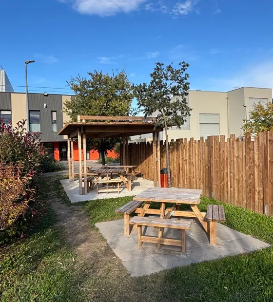 Pergola en bois Jardin "Saveur Boisée"