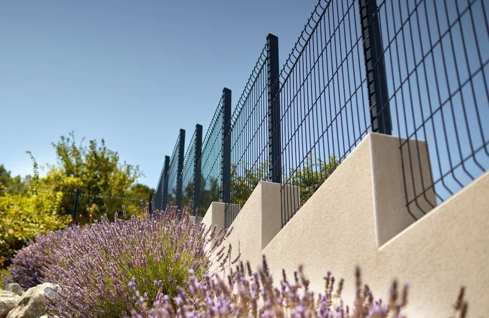 Clôture de jardin particulier