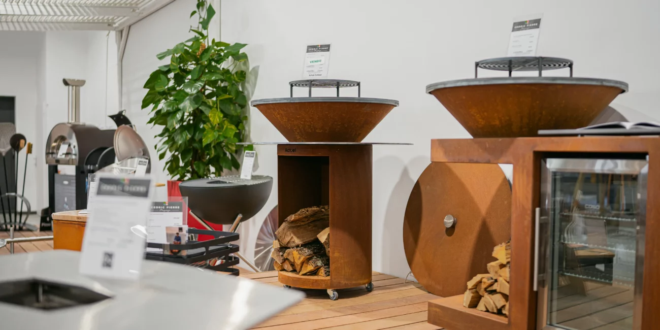 Equipements extérieurs pour de la cuisson outdoor