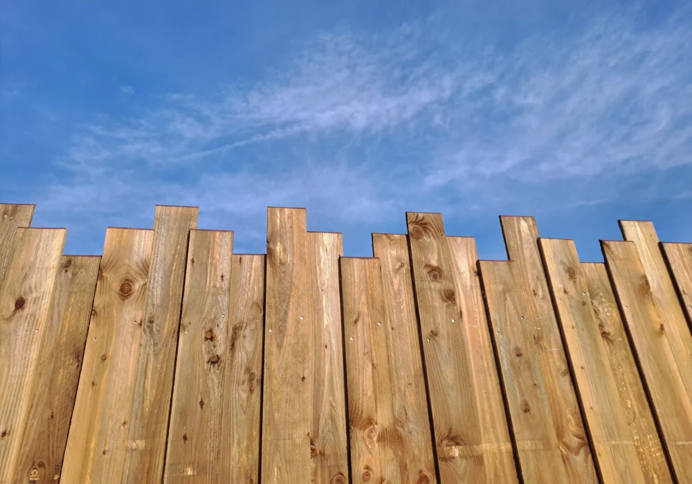 Rénovation de palissade en bois