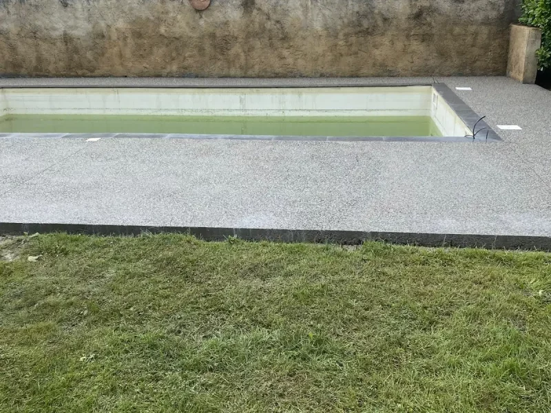 Plage de piscine