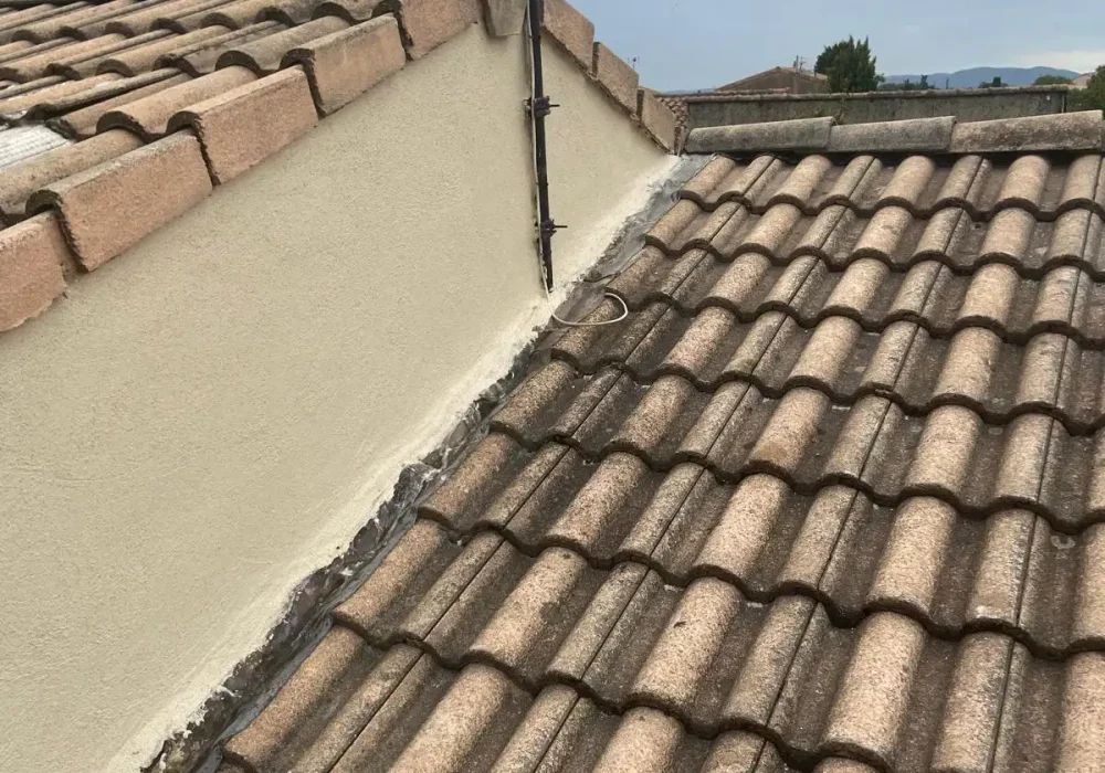Rénovation d'un enduit