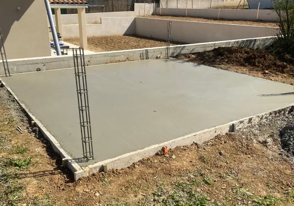 Réalisation d'un terrasse